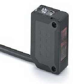 Product image of article OM1E-DP1 from the category Optoelectronic sensors > Retroreflective light sensors > Cuboid > Cable by Dietz Sensortechnik.